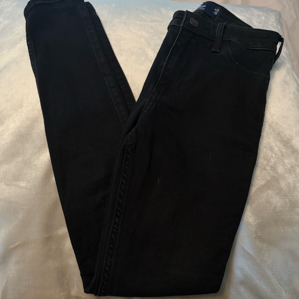 Hollister Black High-Rise Jean Leggings